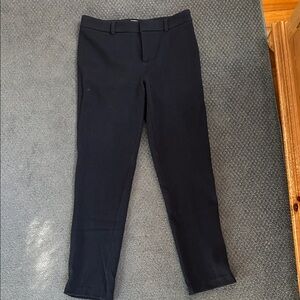 Ecru Navy Trousers